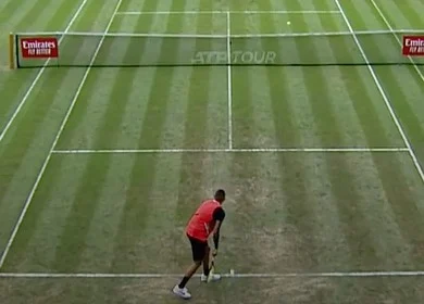 kyrgios il servizio “da sotto”