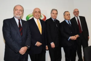 debiti calcio italiano Dazn de laurentiis diritti tv Serie A lotito