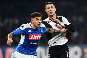 Ronaldo e Di Lorenzo juve napoli