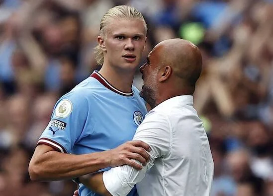 La clausola Haaland manchester city Guardiola