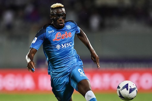 CorSport: Napoli, torna Osimhen. Senza di lui 22 gol in campionato e 13 in Champions CorSport: Napoli, torna Osimhen. Senza di lui 22 gol in campionato e 13 in Champions