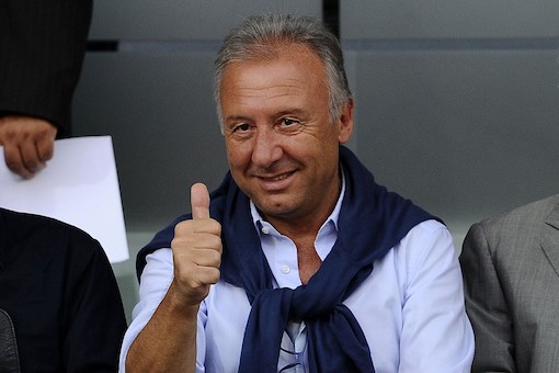 Zaccheroni operato alla testa per rimuovere un ematoma