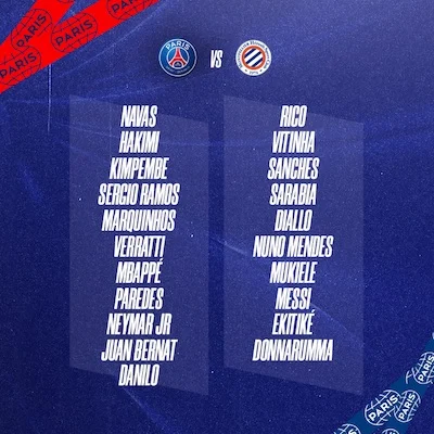Convocati Psg