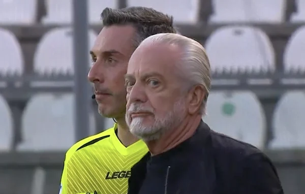 Napoli-Espanyol De Laurentiis gazzetta