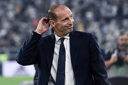 Allegri: «Sei giornate fa nessuno credeva che saremmo stati terzi in classifica alla sosta»