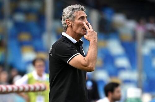Spezia, Gotti: «Ci mancano 9 giocatori. Mi spiace che il Napoli non sottovaluti la partita»