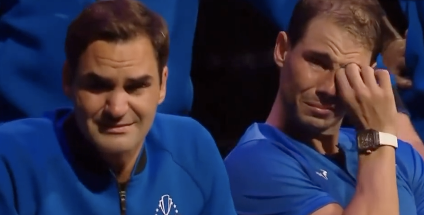 Le lacrime di Federer e Nadal sono l’essenza dello sport – VIDEO