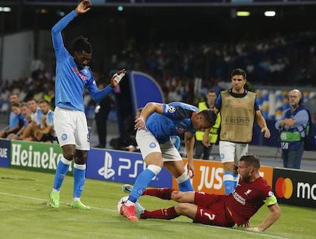 Napoli Liverpool milner