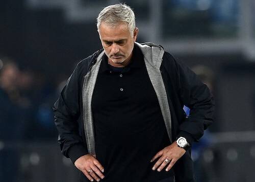 Mourinho: «Contro di noi il Napoli ha sofferto più che in tutta la stagione»