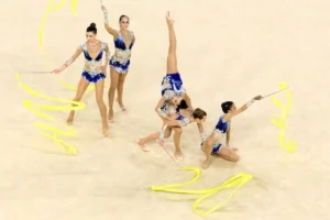 Ginnastica ritmica monza ex ginnaste farfalle papà
