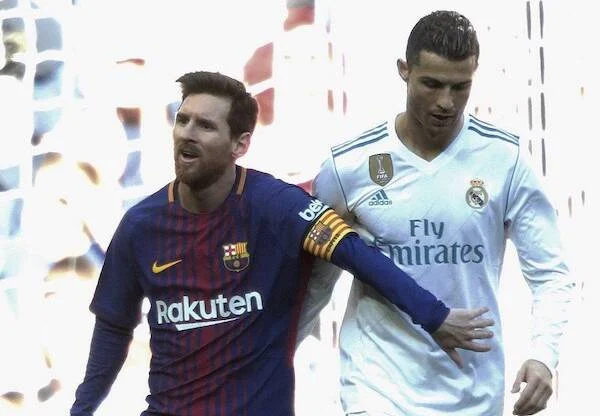 Ronaldo messi amichevole messi contro ronaldo telelombardia copa del rey