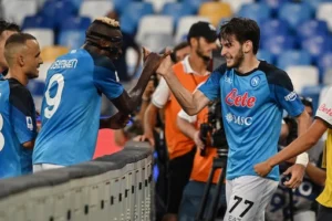 Osimhen e Kvaratskhelia napoli