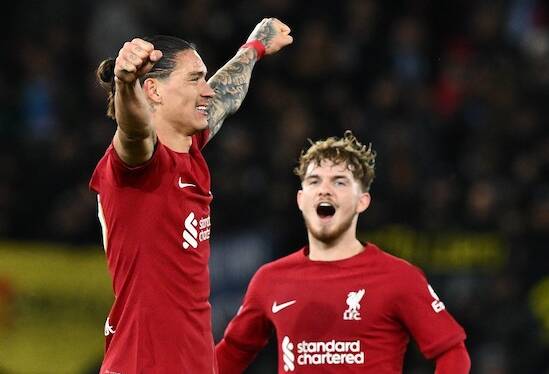 Il Telegraph: «Il Napoli ha perso e non sa come, Klopp faccia giocare Núñez» Il Telegraph: «Il Napoli ha perso e non sa come, Klopp faccia giocare Núñez»