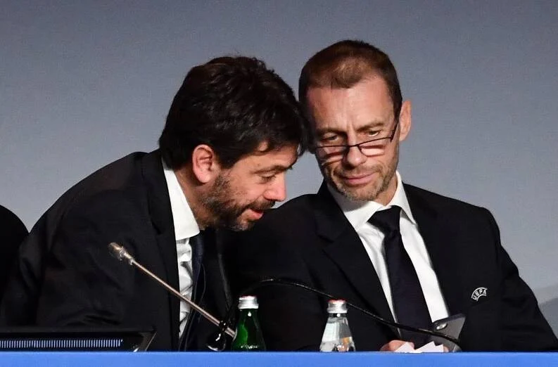Uefa superlega Juventus Uefa agnelli Juventus esclusa dalle Coppe
