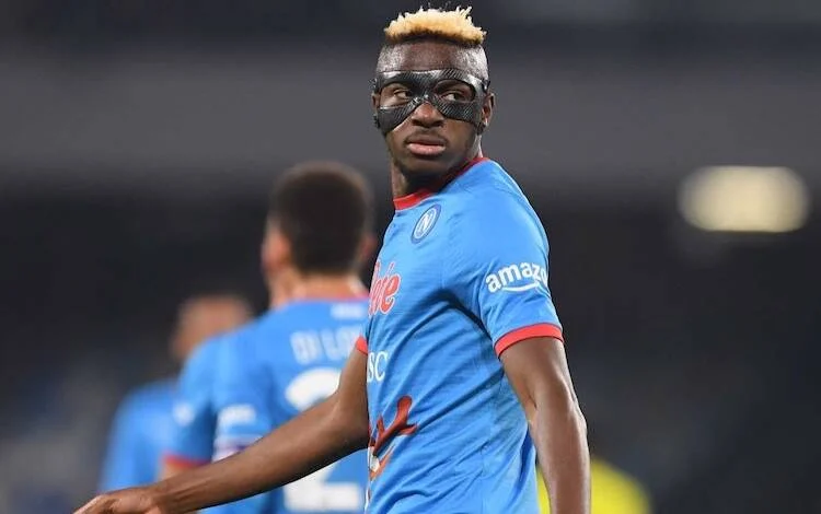 il Napoli Osimhen cies