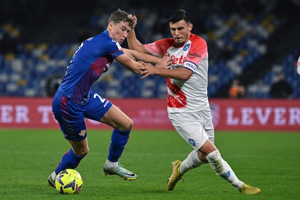 L’azione del gol di Elmas è da manuale del calcio L’azione del gol di Elmas è da manuale del calcio