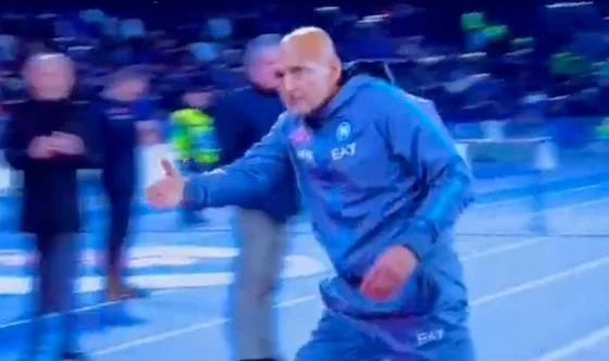 Napoli-Juve 5-1 pagelle Spalletti Allegri Spalletti e la stretta di mano ad Allegri