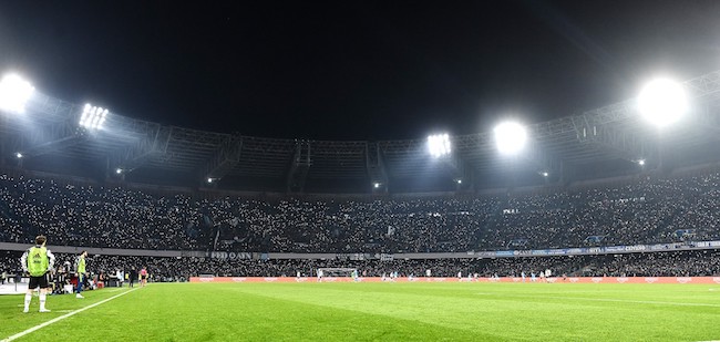 Napoli-Cremonese, Daspo per un 16enne perché non ha restituito il pallone agli steward