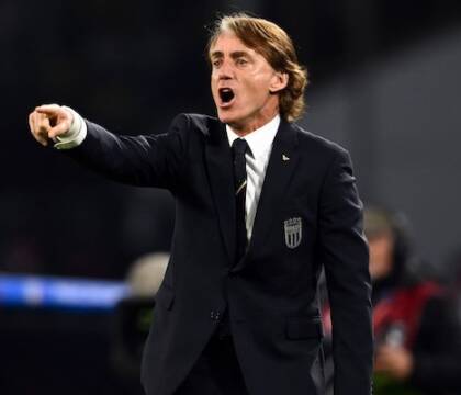 Mancini: «Tra le prime sette di A solo la Lazio ha un centravanti italiano»