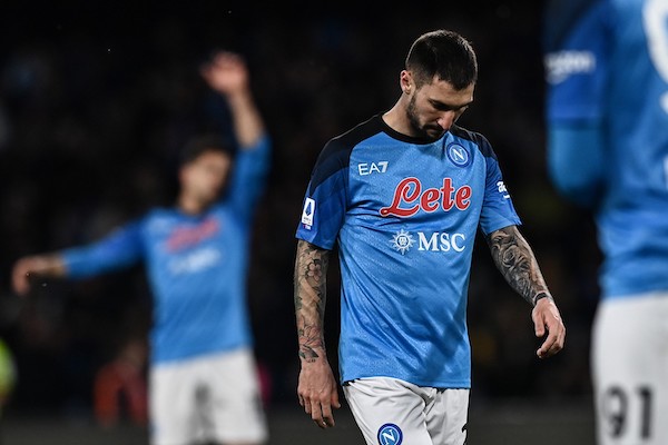 Napoli, Politano e Olivera out contro la Sampdoria