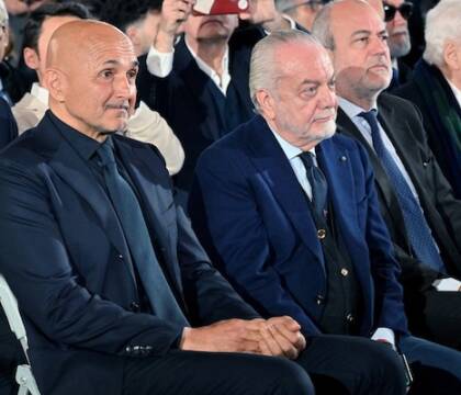 “Il Napoli ha vinto uno scudetto con Spalletti e De Laurentiis separati in casa” (Gazzetta)