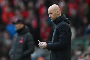Il Liverpool umilia il premier league Manchester United: 7-0 ten hag Hojlund