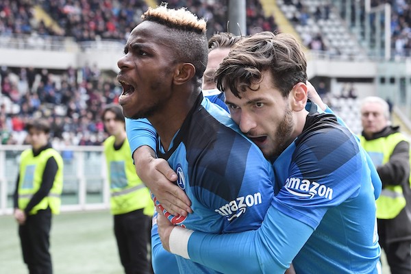 Il Napoli potrebbe dividere la testa di serie in Champions con Inter e Roma Il Napoli potrebbe dividere la testa di serie in Champions con Inter e Roma