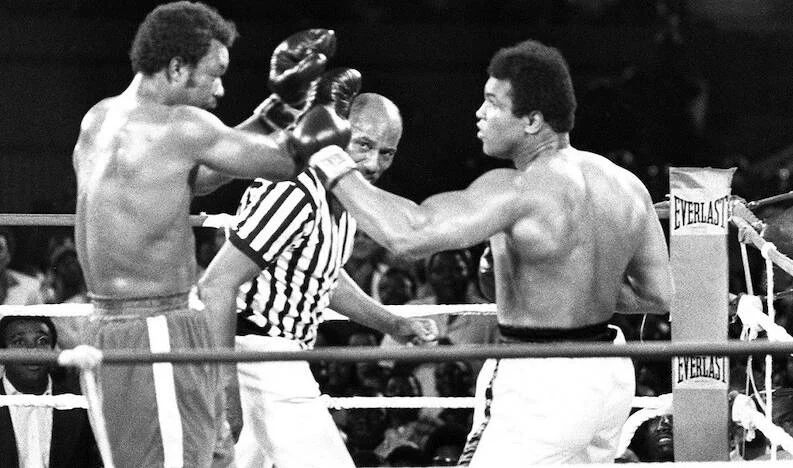 foreman ali pugilato