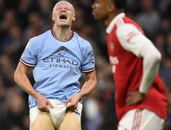 guardiola haaland City-Arsenal