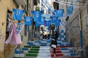 scudetto del Napoli Quartieri spagnoli
