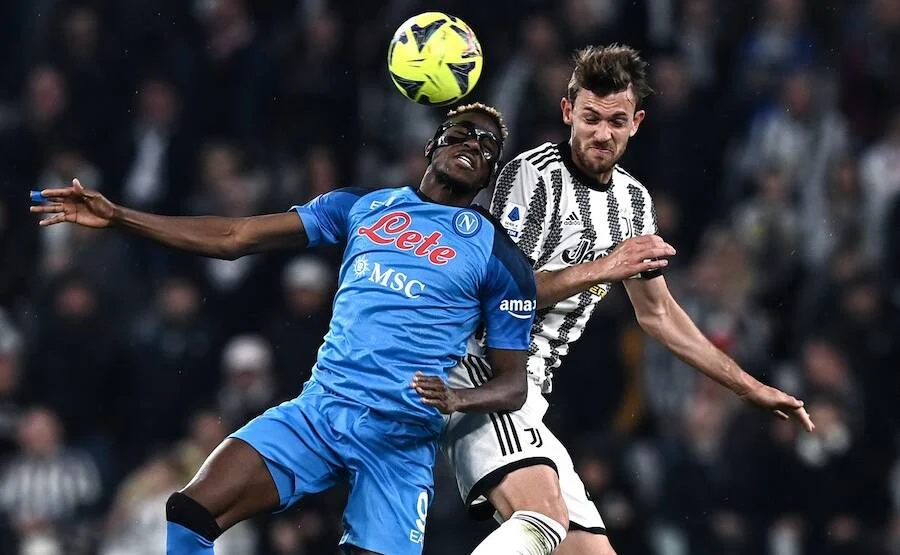 napoli juve Osimhen Rugani