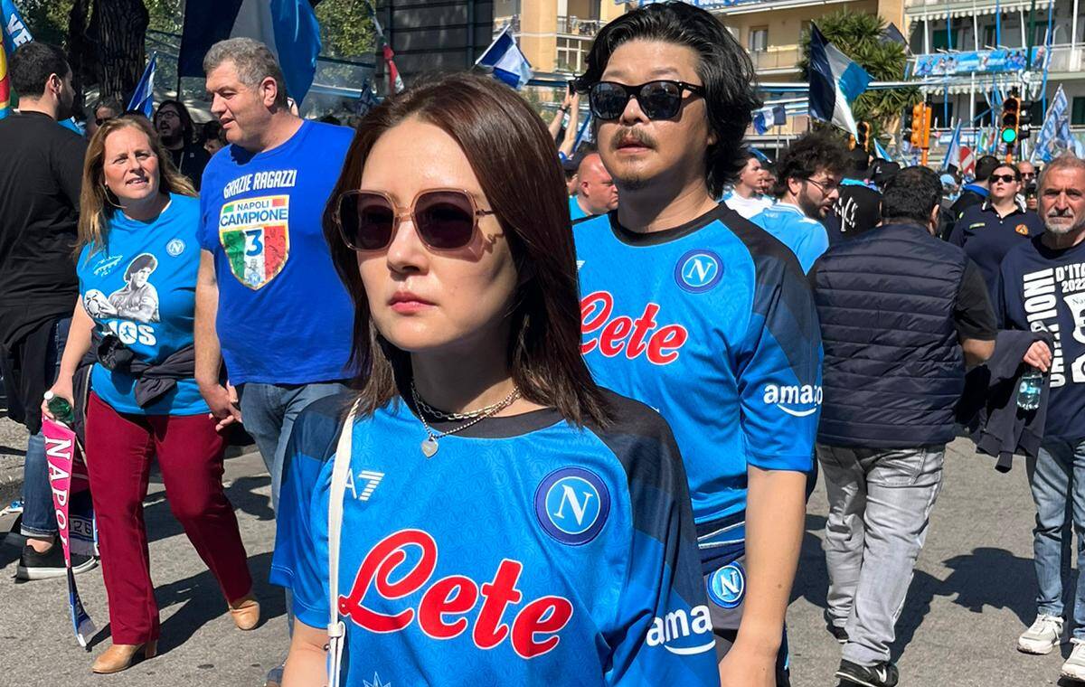 Napoli ha vinto con volti e facce di nazionalità diverse Napoli ha vinto con volti e facce di nazionalità diverse