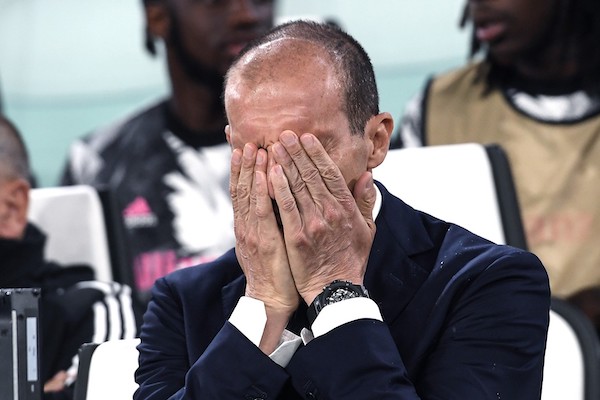 Allegri: «Metti i punti, togli i punti. Una stagione così non la auguro a nessuno»