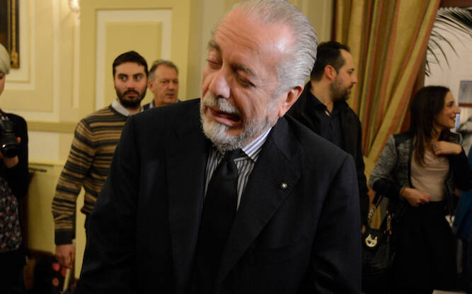 Per De Laurentiis la felicità è sfidare il mondo contro tutto e tutti (Zazzaroni)