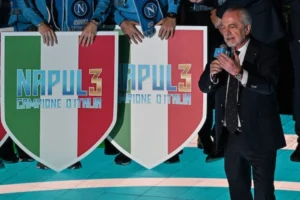 festa scudetto de laurentiis napoli