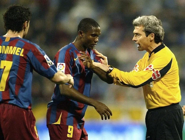 Eto'o razzisti