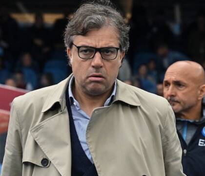 De Laurentiis: «Giuntoli? Ha un contratto con noi. La figura del diesse è importante ma non centrale» De Laurentiis: «Giuntoli? Ha un contratto con noi. La figura del diesse è importante ma non centrale»