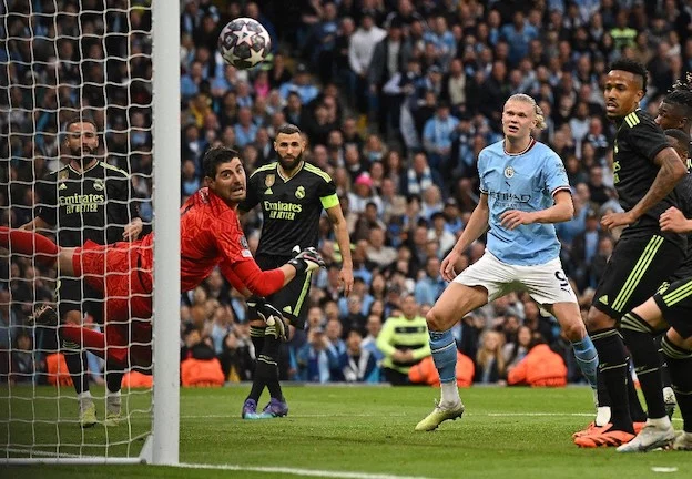 Manchester City Courtois Haaland