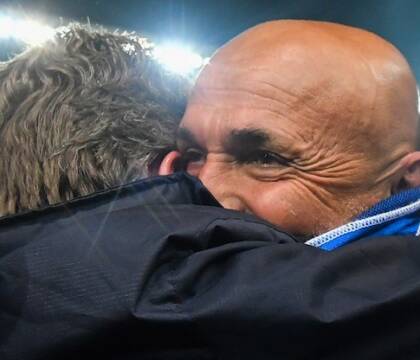 Spalletti: «Il fischio finale ad Udine il momento più bello» Spalletti: «Il fischio finale ad Udine il momento più bello»