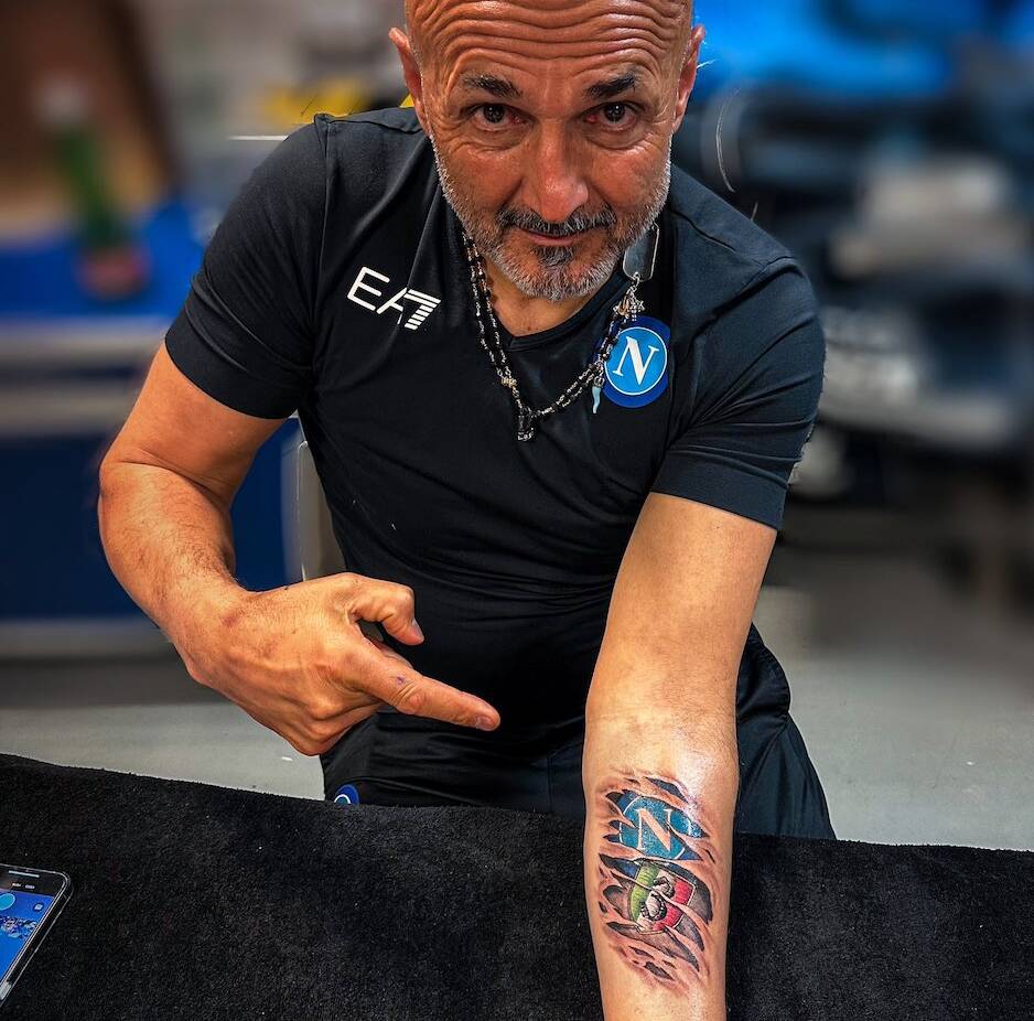 Spalletti sul tatuaggio: «L’ho fatto per poterlo vedere quando voglio, sarà la mia bellissima cicatrice»