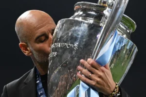 Guardiola Manchester City Champions