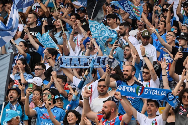 Serie A, Napoli quarto per numero di spettatori allo stadio (dopo Inter, Milan e Roma)