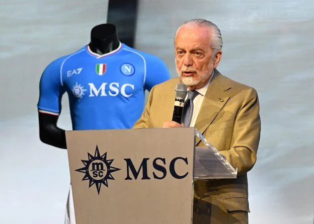 Napoli de laurentiis pagelle Mondiale per club