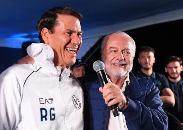 De Laurentiis Garcia Il mercato del Napoli è fermo