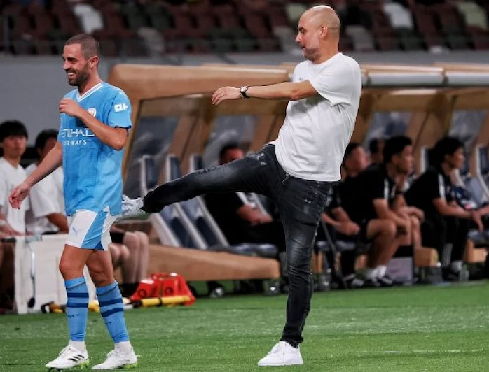 Guardiola calcio bernardo silva