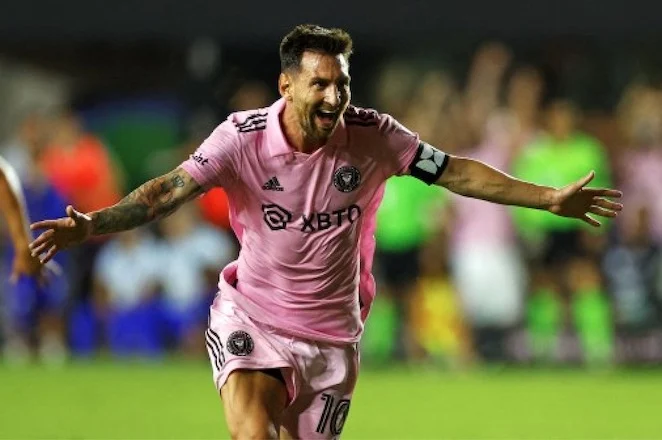 messi non smette di incantare tripletta a nashville e scarpa d8217oro in tasca