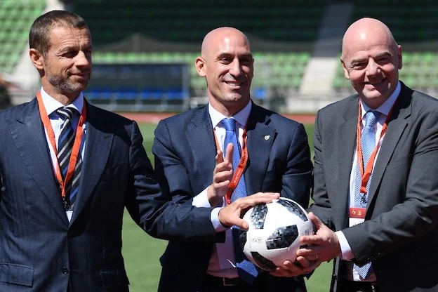 Rubiales Uefa ceferin