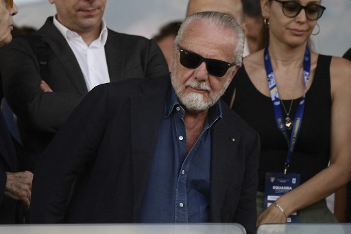 Se il Napoli batte l’Empoli De Laurentiis potrebbe interrompere la sua presenza costante a Castel Volturno (Gazzetta)