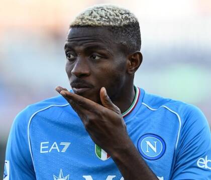 Osimhen fa lo sciopero dei festeggiamenti, non del talento (Gazzetta) Osimhen fa lo sciopero dei festeggiamenti, non del talento (Gazzetta)