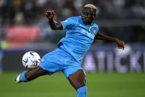 Osimhen Tik Tok Napoli -Real Madrid l'attacco del Napoli De laurentiis Napoli-Braga